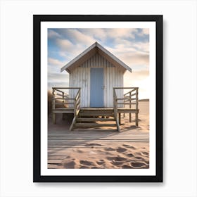 Beach Hut 2 Art Print