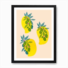 Mangoes From My Mother's Garden Art Print