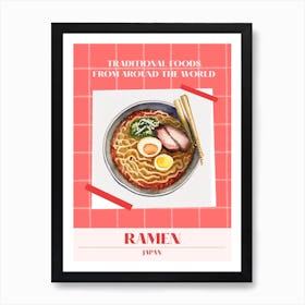 Ramen Japan 1 Foods Of The World Art Print