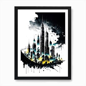 Cityscape 7 Art Print