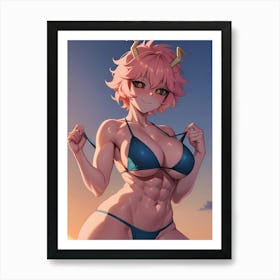 My Hero Academia Mina Ashido (24) 1 Art Print