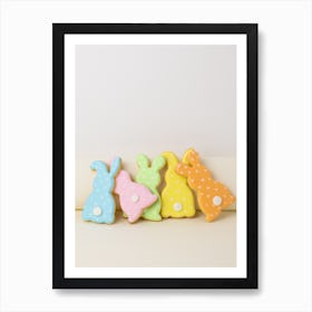 Easter Bunny Cookies 2 Art Print