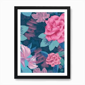 Gardenias Art Print