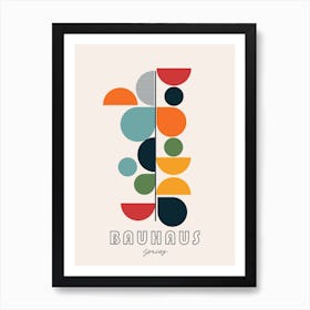 Bauhaus Spring Art Print