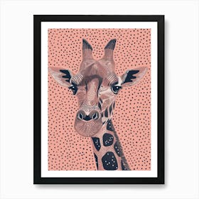 Giraffe 118 Art Print