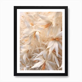 Boho Dried Flowers Honeysuckle 2 Art Print