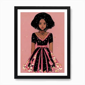 Miss Candy Art Print