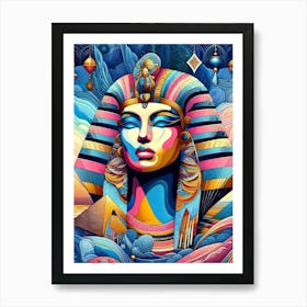 Cleopatra Portrait Artwork 123 Art Print