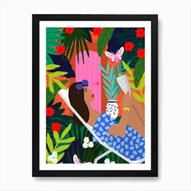 Very Tropical Girl Poster