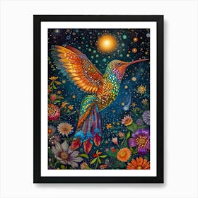 Hummingbird Art Print