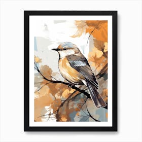 Bird On A Branch 2 Art Print