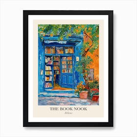 Athens Book Nook Bookshop 4 Poster Art Print