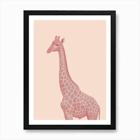 Giraffe 117 Art Print