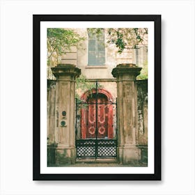 Charleston Architecture III on Film Art Print