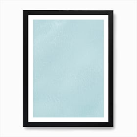 Milos Aqua Ripples Art Print