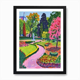 Kensington Gardens London Parks Garden 8 Painting Art Print