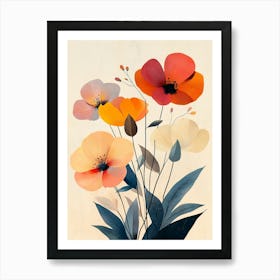 Poppies 50 Art Print