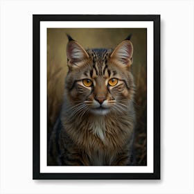 Lynx Cat Art Print