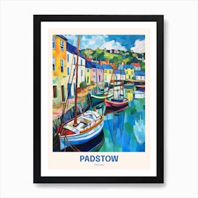 Padstow England 2 Uk Travel Poster Art Print