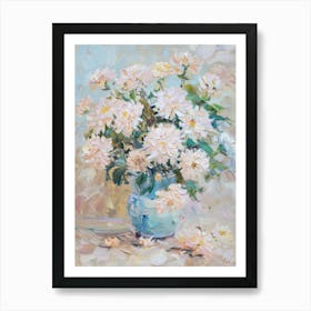 A World Of Flowers Chrysanthemum 3 Painting Art Print