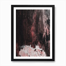 Red Wood Art Print