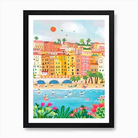 Menton 1 Art Print