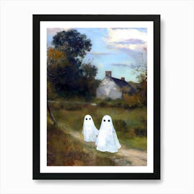 Ghosts On The Road Art Print