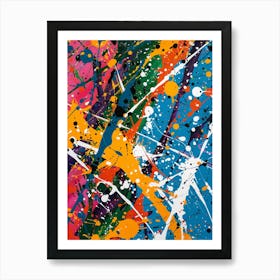 Splatters 2 Art Print