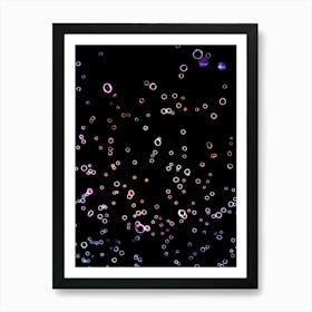 Abstraction Dark Space 2 Art Print