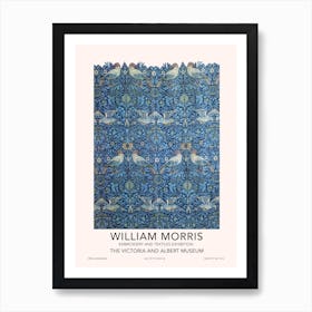 Bird Woven Wool Exhibition Poster, William Morris  Art Print