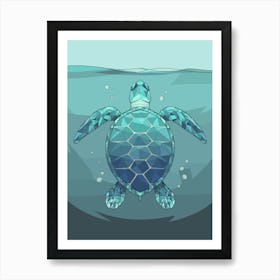 Turtle Art Print