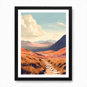 West Highland Way Ireland 1 Hiking Trail Landscape Art Print