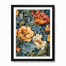 William Morris Flowers 2 Art Print