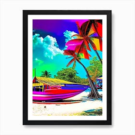 Koh Phayam Thailand Pop Art Photography Tropical Destination Art Print