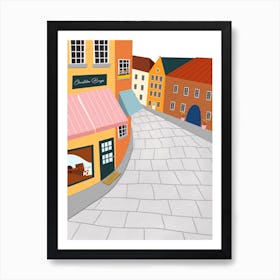 Hidden Gems In Bruges Art Print