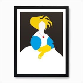 Pop Portrait · Ingres 5 Art Print