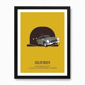 Goldfinger Art Print