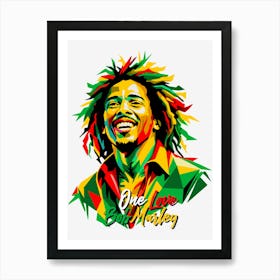 Bob Marley 03 Art Print