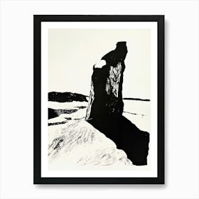 'The Rock' Art Print