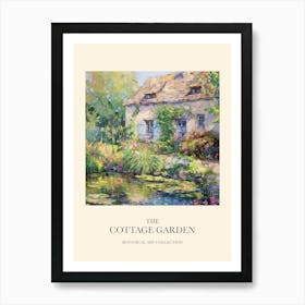 Cottage Garden Poster Floral Tapestry 3 Art Print