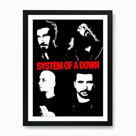 System Of A Down 2 Art Print