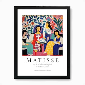 Tea Time, The Matisse Inspired Art Collection Poster Art Print