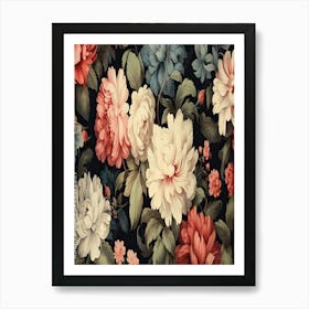 william morris floral print Art Print