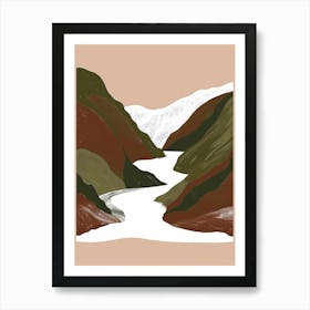 River Valley 2 Art Print