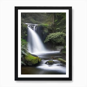 Cooinda Falls, Australia Realistic Photograph (1) Art Print