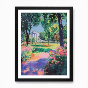 Hyde Park London Parks Garden 3 Painting Art Print