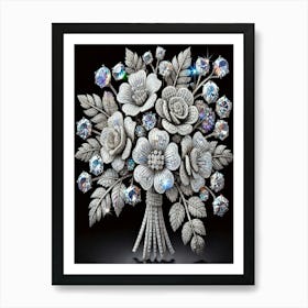 Bouquet Of Diamonds Art Print