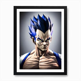 Dragon Ball Z Wallpaper 3 Art Print