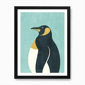 Fauna Emperor Penguin Art Print