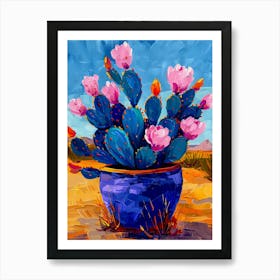 Cactus Painting Art Print